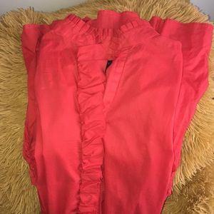 Marc Jacobs Coral Ruffle Dress